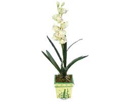 zel Yapay Orkide Beyaz   Balkesir online ieki , iek siparii 