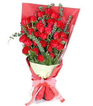 Balıkesir çiçek gönderme  37 adet kırmızı güllerden buket