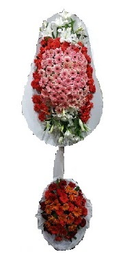 çift katlı düğün açılış sepeti  Balıkesir internetten çiçek satışı 