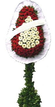 Çift katlı düğün nikah açılış çiçek modeli  Balıkesir İnternetten çiçek siparişi 