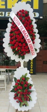 Çift katlı düğün nikah çiçeği modeli  Balıkesir hediye çiçek yolla 