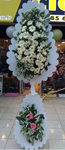 Çift katlı düğün nikah açılış çiçeği  Balıkesir çiçekçi telefonları 